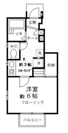 下井草駅 徒歩4分 1階の物件間取画像